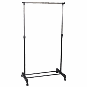 Porte-vêtements robuste avec roulettes et tringle extensible URBAN LIVING