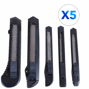 Set de 5 cutters MAN STEEL