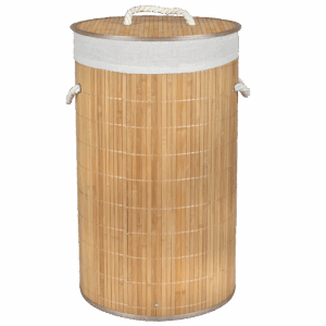 Panier à linge bambou avec couvercle BAMBOU&CO