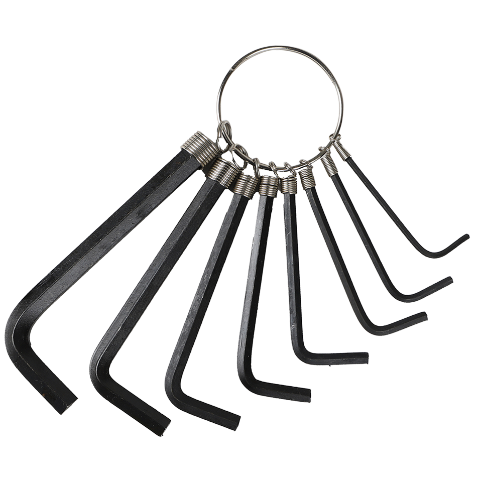 Set de 8 clefs allen MAN STEEL