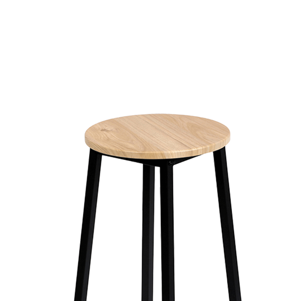 Set de 2 tabourets en métal URBAN LIVING – Image 2