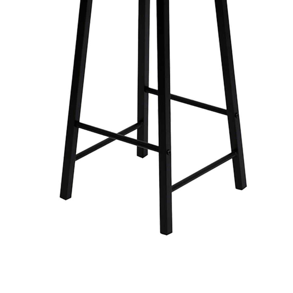 Set de 2 tabourets en métal URBAN LIVING – Image 3