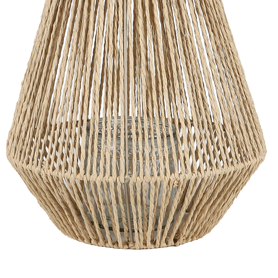 Lanterne en corde de rosier NATURAL LIVING – Image 3