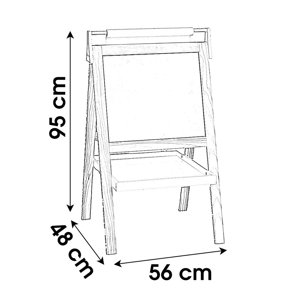 Tableau de jeu double face (ardoise-papier) JUDY WILD – Image 3