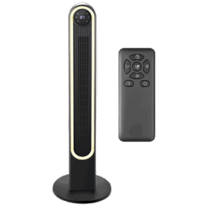 Ventilateur avec télécommande et écran LED OHMEX