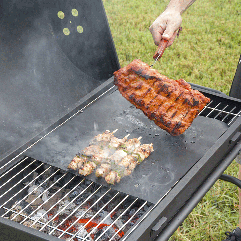 Tapis de cuisson 2en1 pour four et barbecue InnovaGoods