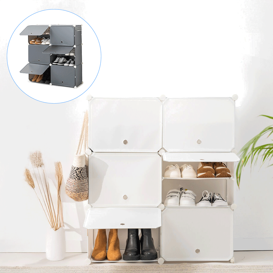 Boite de rangement pour chaussures modulable InnovaGoods (36 boites)