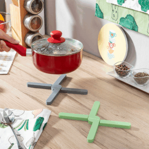 Set de 2 dessous-de-plat pliables en silicone InnovaGoods