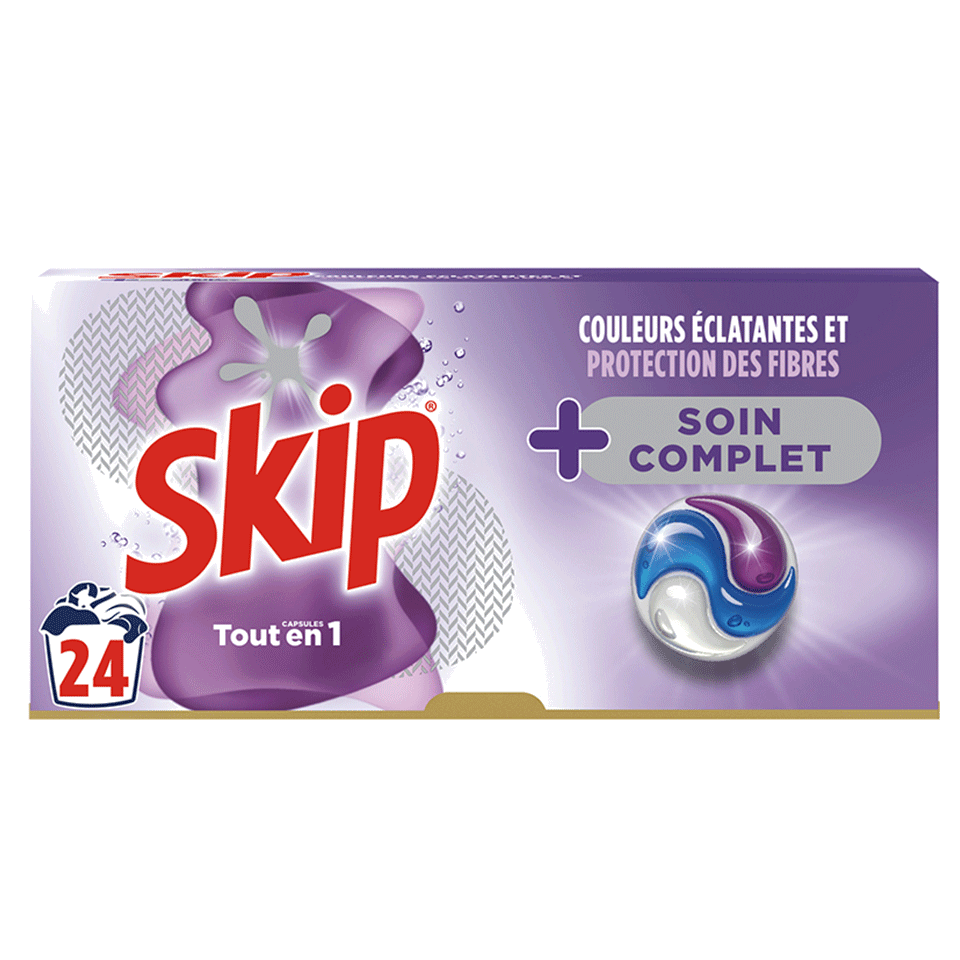 Set de 120 capsules pour la lessive SKIP – Image 2