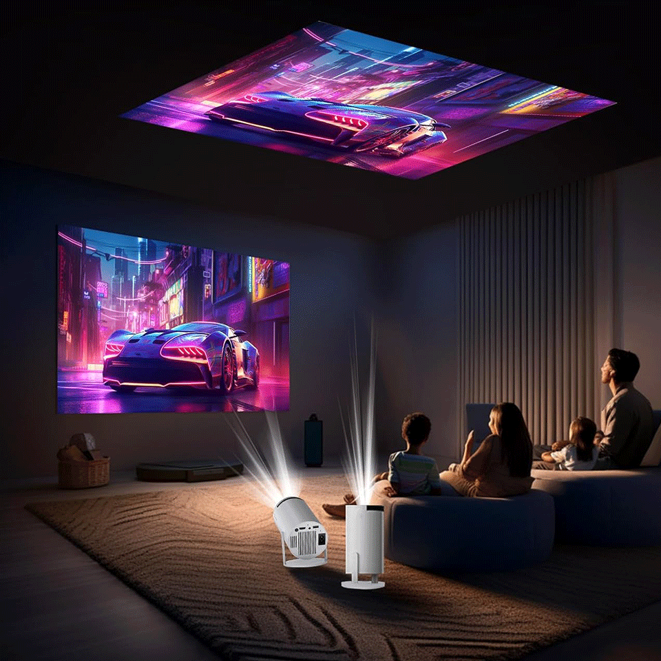Projecteur connecté haute définition 4K (Application Netflix, Youtube, Amazon) Swiss ProLine – Image 6