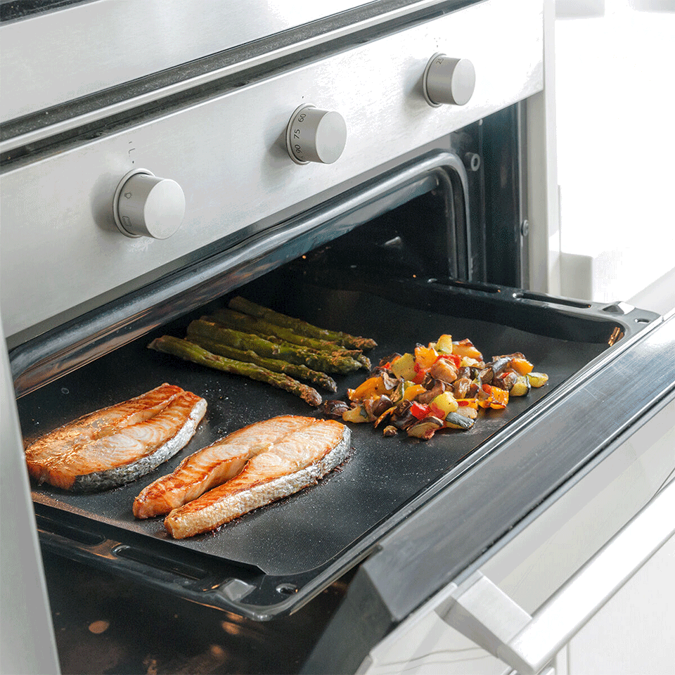 Tapis de cuisson 2en1 pour four et barbecue InnovaGoods – Image 3