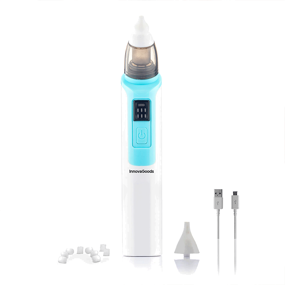 Aspirateur nasal rechargeable pour bébés InnovaGoods – Image 4
