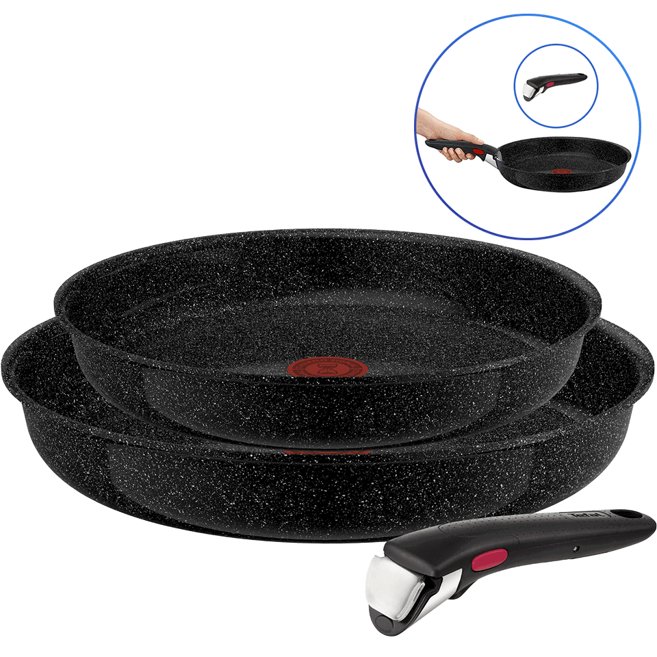 Set de 2 poêles tous feux dont Induction Ingenio TEFAL