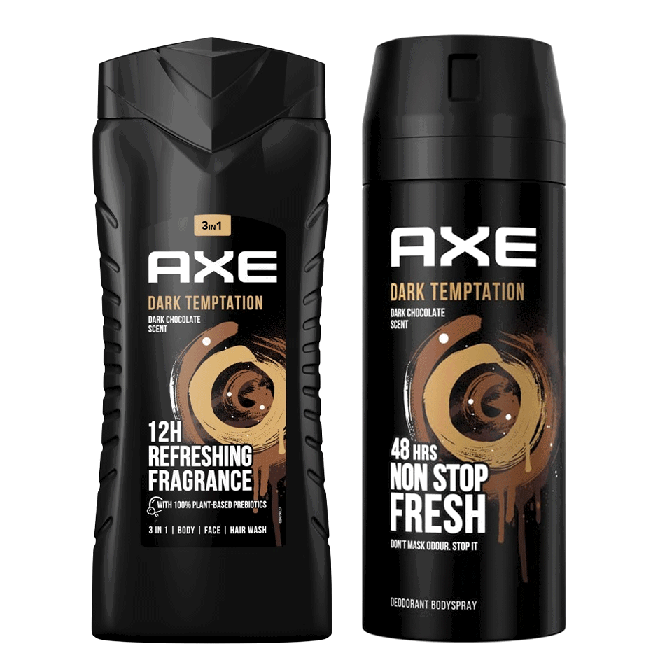 Coffret cadeau 2 pièces AXE Dark Tempation