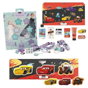 Coffret cadeau pour enfant (CARS - Reine des Neiges)