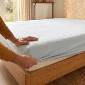 Protège matelas 2en1 avec effet rafraichissant MAISON COULEURS