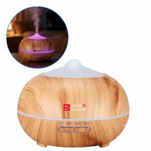 Humidificateur à diffuseur d'arômes avec LED Multicolore Swiss ProLine