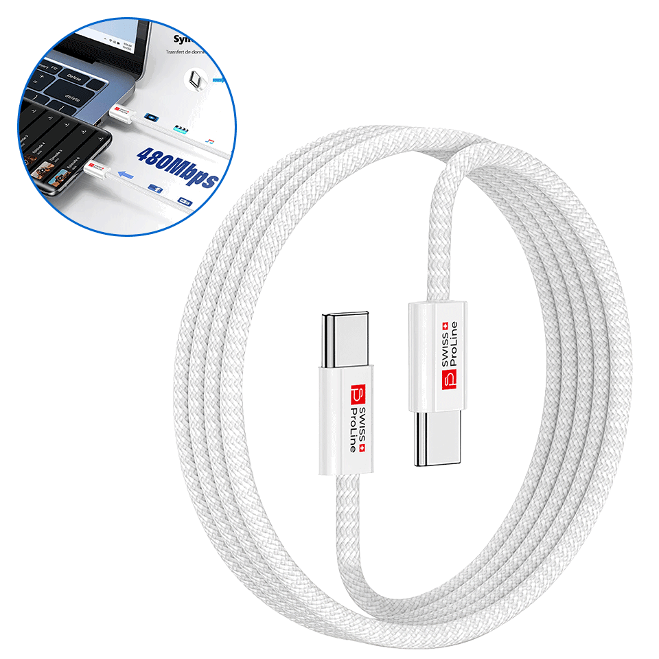 Cable USB-C à USB-C (1m)