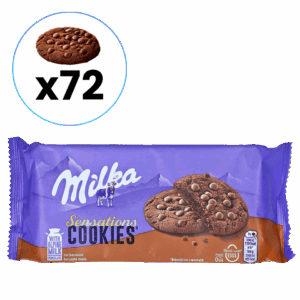 Set de 72 cookies au chocolat MILKA