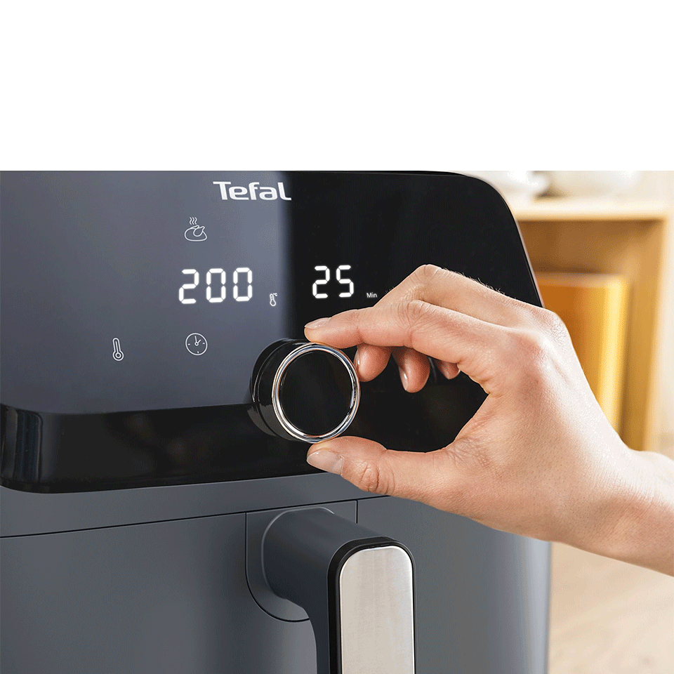 Friteuse à air chaud Air Fryer 7,5L (sans huile) TEFAL – Image 3