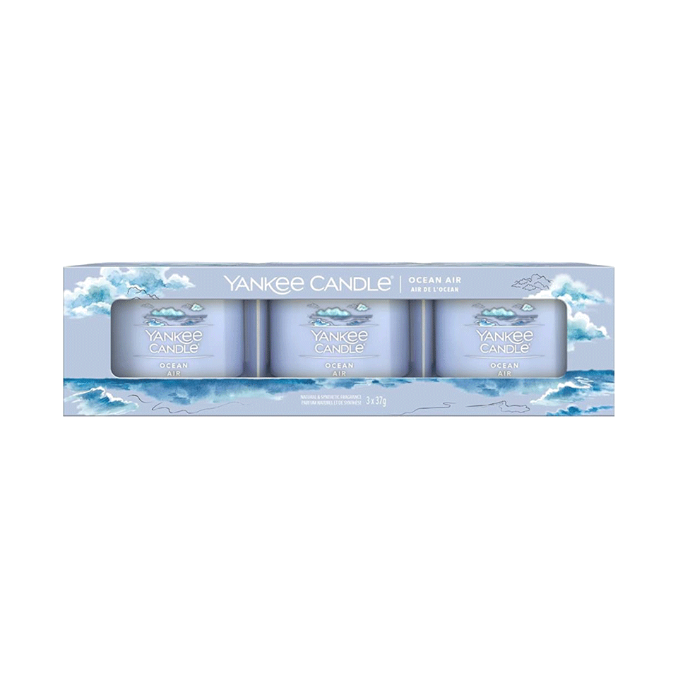 Set de 12 bougies Yankee Candle (Jasmin - Tropical - Ocean - Thé Noir) – Image 3