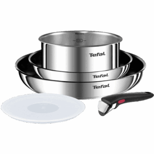 Batterie de cuisine 5 pièces avec poignée amovible TEFAL