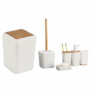 Set de 6 accessoires pour la salle de bain HERZBERG