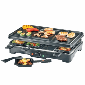 Appareil 2en1 raclette et grill 8 personnes SILVERCREST