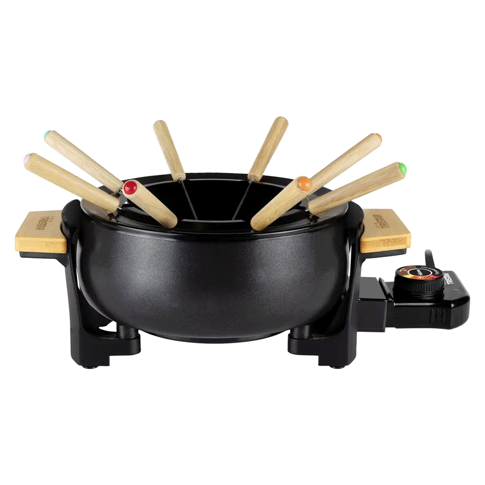 Caquelon à Fondue avec 8 fourchettes TRISTAR – Image 2